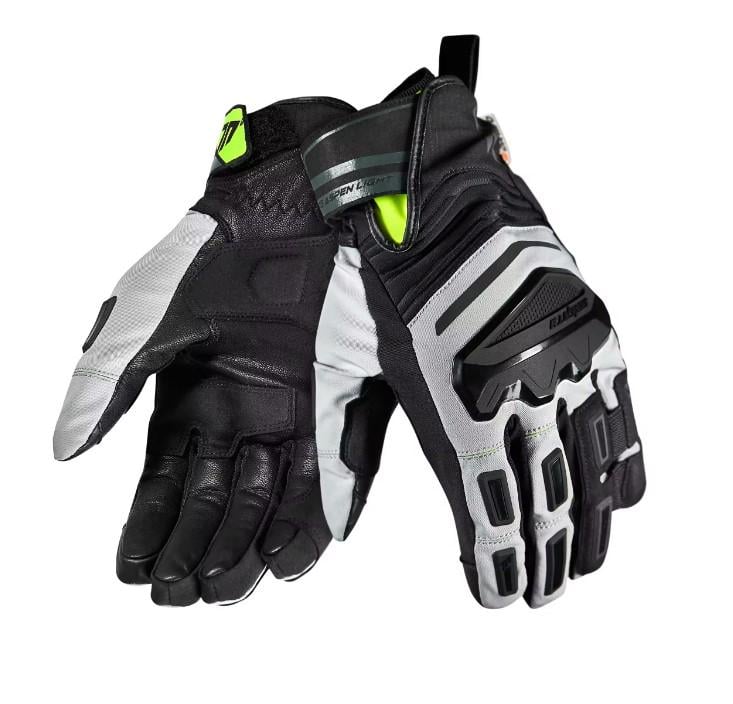 Мотоперчатки Seventy T13 Aspen L Light Grey/Yellow (49668)