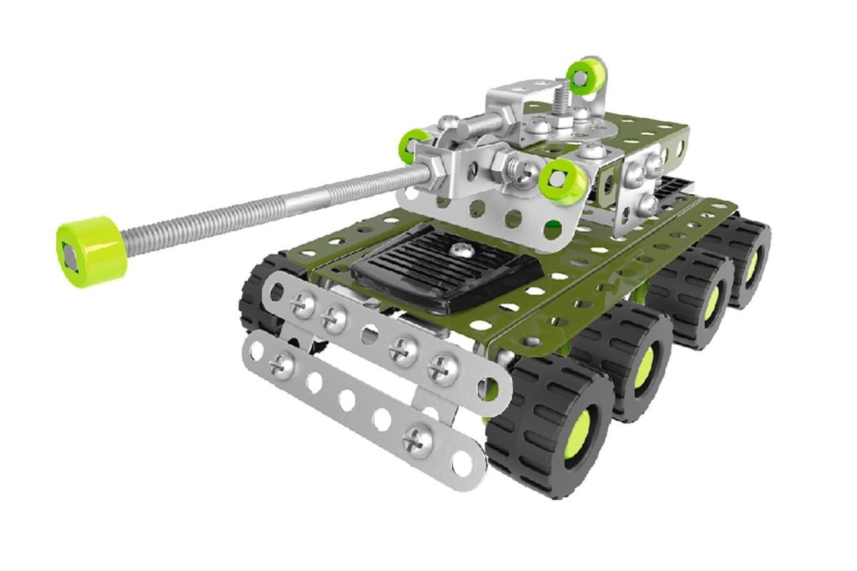 Конструктор металевий 4951 Танк ТехноК 174 деталі