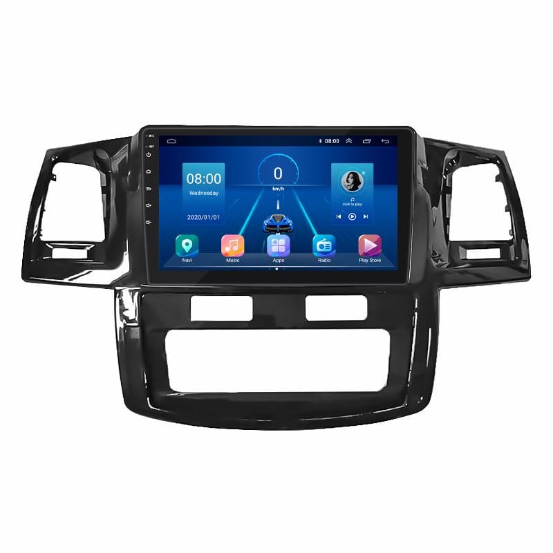 Автомагнитола штатная Lesko 4G/CarPlay/Wi-Fi для Toyota Fortuner I 2005-2015 4/64Gb 9" (1653902264)