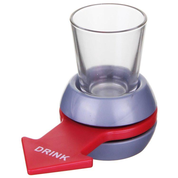 Алкогольна настільна гра чарка-рулетка зі стрілкою