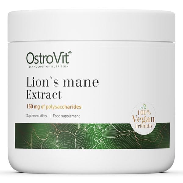 Натуральная добавка для спорта OstroVit Vege Lion's Mane Extract 50 г 100 порций (000025063)