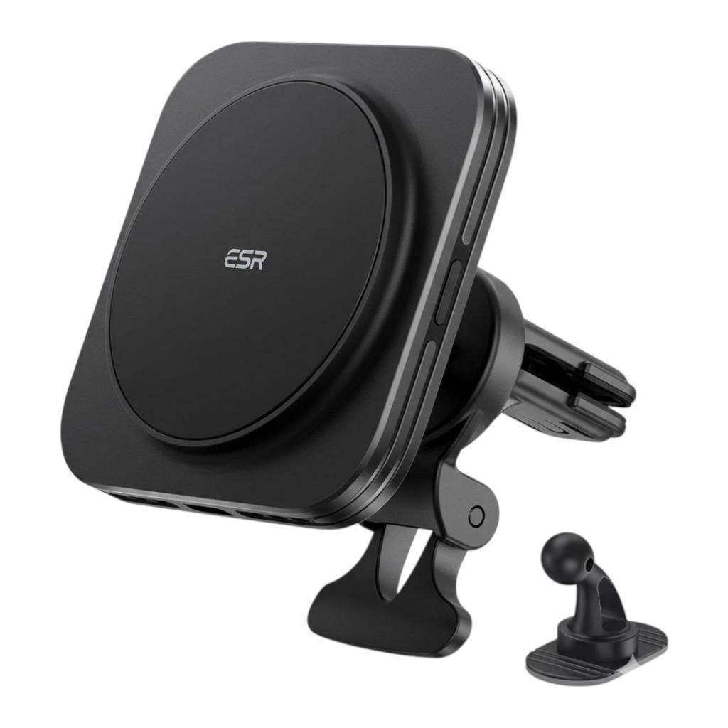 Тримач автомобільний із бездротовою зарядкою ESR MagSafe Car Mount Charger 15W магнітний (33245500)
