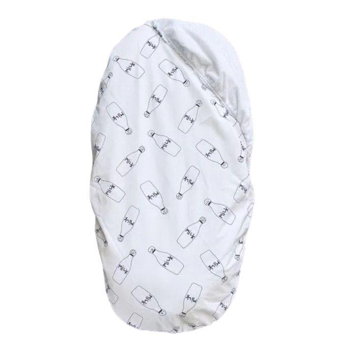 Простирадло-наматрацник в коляску №30 Milk 80х40 см