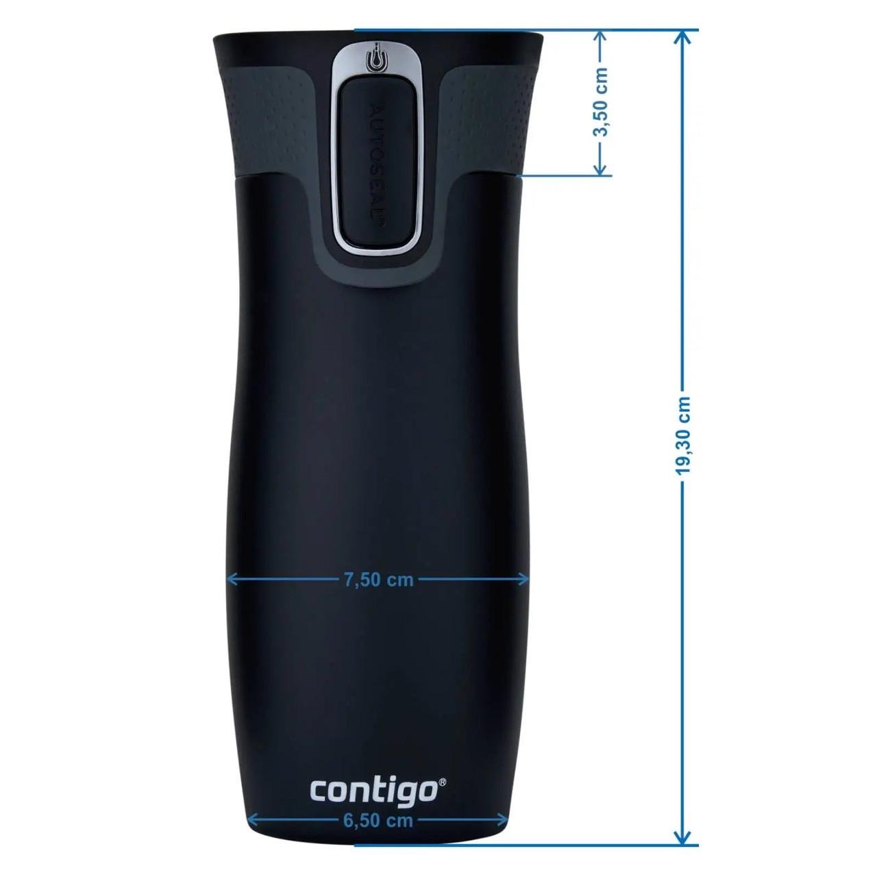 Кружка дорожная West Loop AUTOSEAL Contigo 470 мл (2104578) - фото 3 Кружка дорожная West Loop AUTOSEAL Contigo 470 мл (2104578) - фото 3