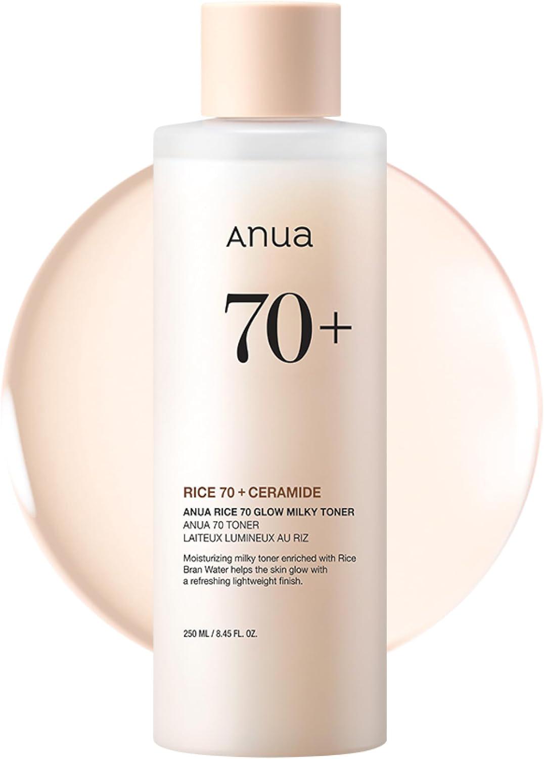 Тонер для обличчя Anua Rice 70 Glow Milky Toner 250 мл (8809640735455)