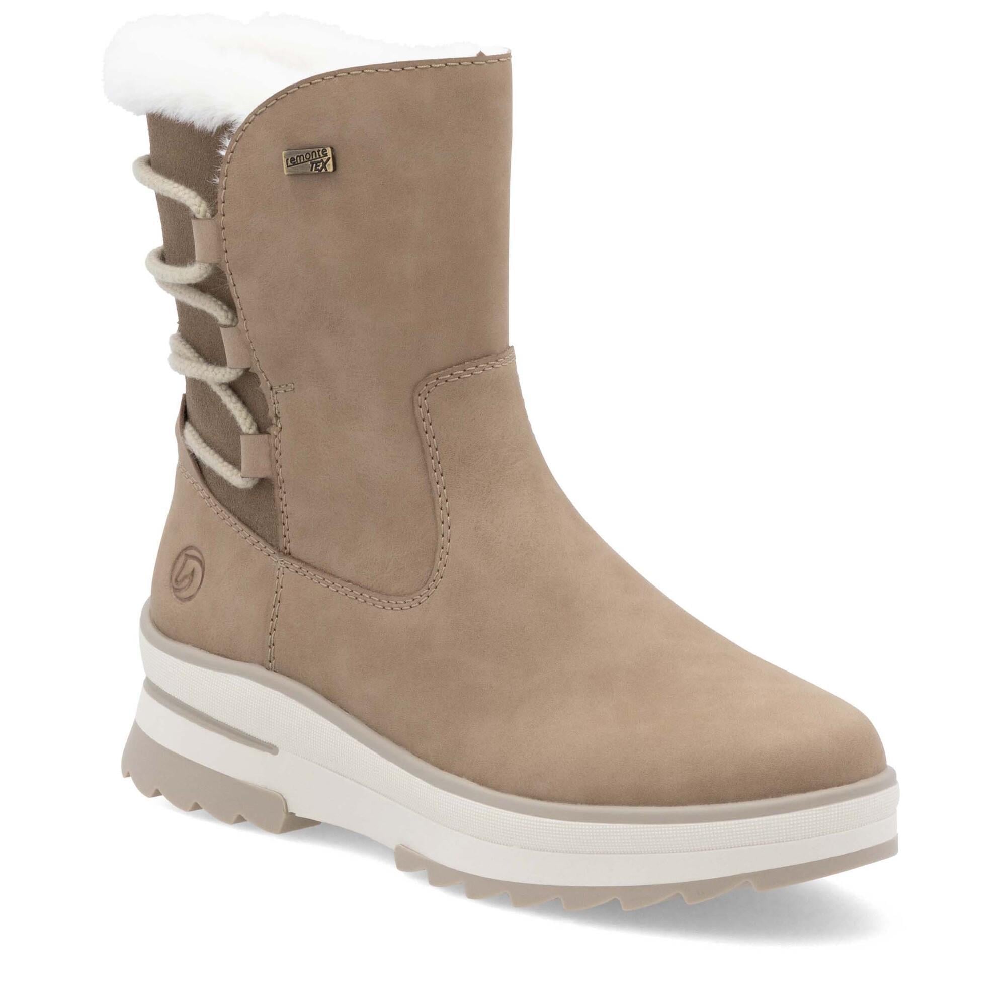 Полусапоги женские зимние REMONTE р. 38 Бежевый (013834-38)