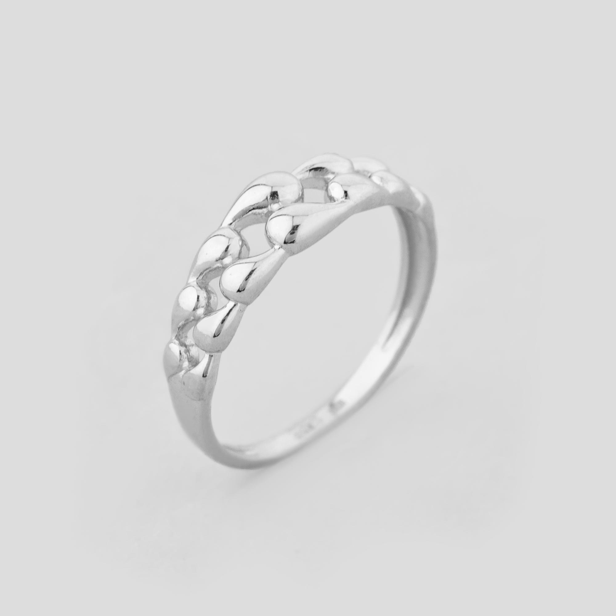 Серебряное кольцо Minimal Эссенция стиля р. 17,5 (18056)