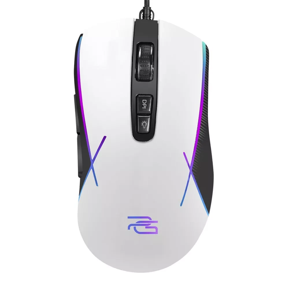 Мышь проводная игровая Proove Gaming Defiant USB 1.5 м Белый