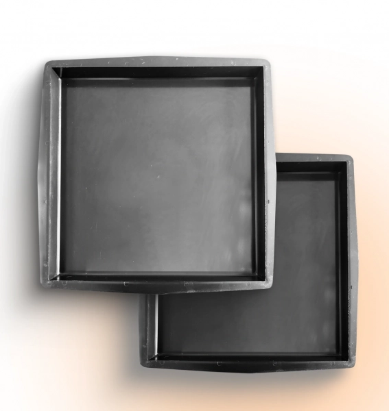 Форми для тротуарної плитки Верес-2007 Квадрат гладкий 500х500 мм 2 шт. (1240102-3592)