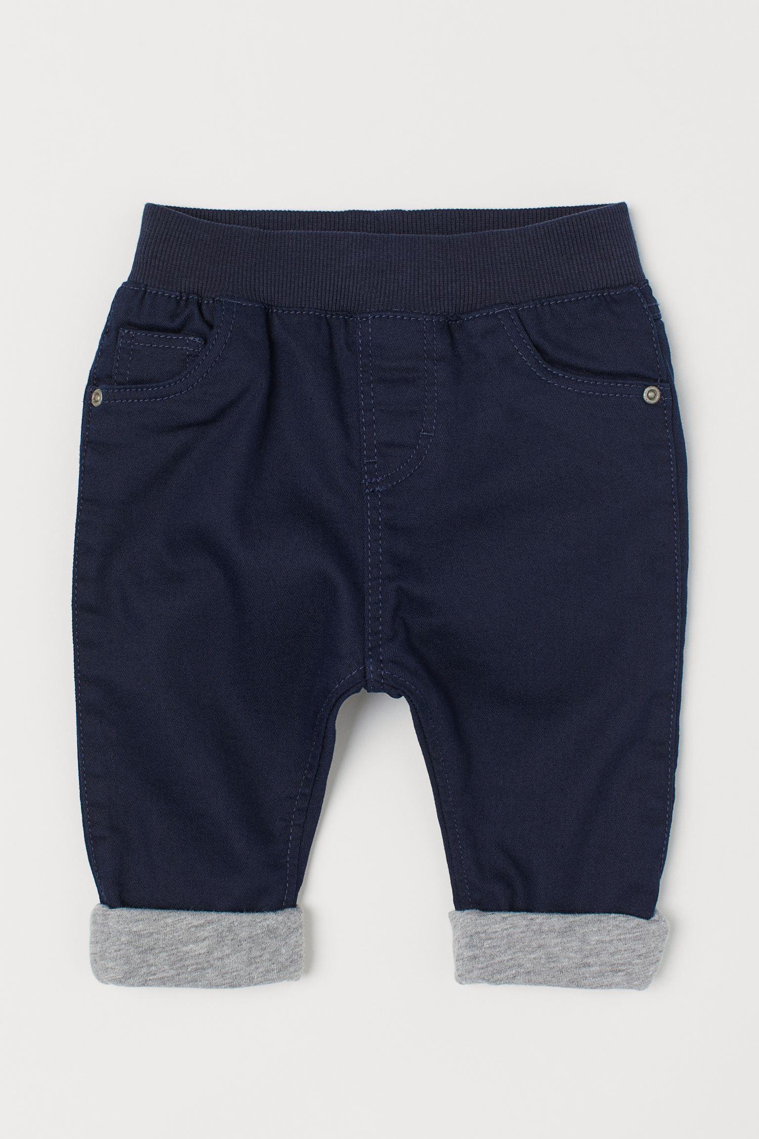 Брюки H&M 86 см Темно-синий (1712788358)