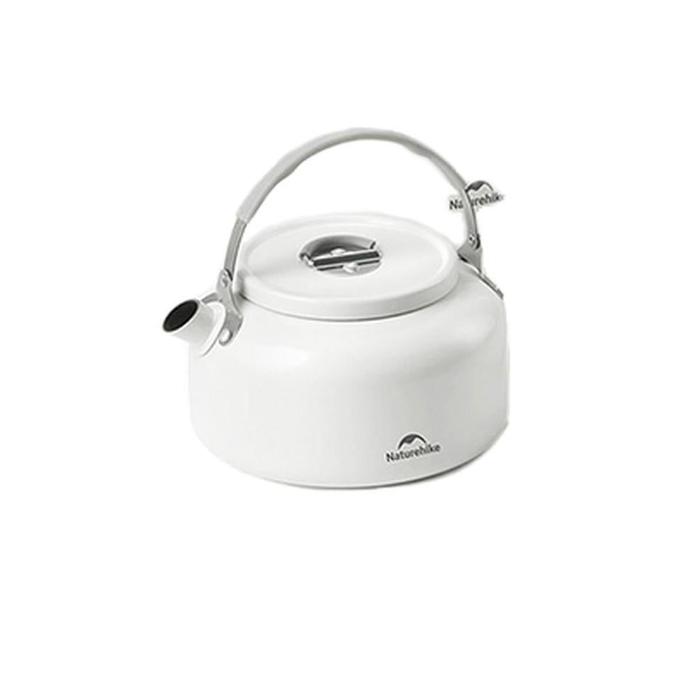 Туристический чайник Naturehike CNK2450CF013 0,8 л Белый (621334)