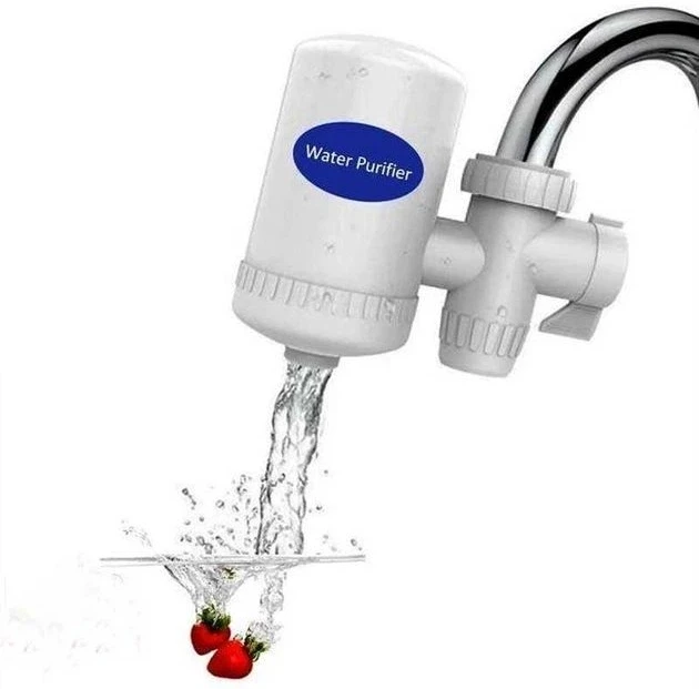 Насадка-фильтр на кран для проточной воды Water Purifier Белый (1339) Насадка-фильтр на кран для проточной воды Water Purifier Белый (1339)