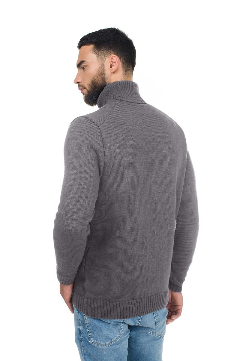 Гольф теплий SVTR з косим плечовим швом р. 52 Сірий (268) - фото 5 Гольф теплий SVTR з косим плечовим швом р. 52 Сірий (268) - фото 5