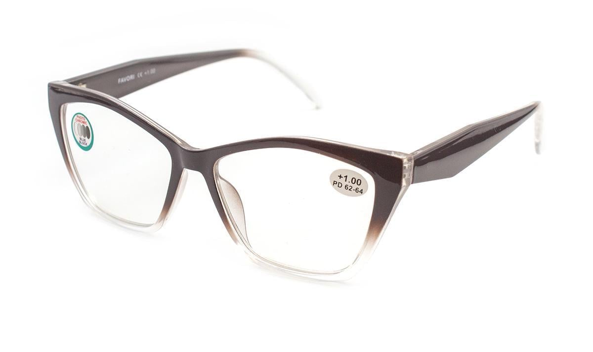 Окуляри для зору в пластиковій оправі Favori 25710-C3 ФХС +4,00