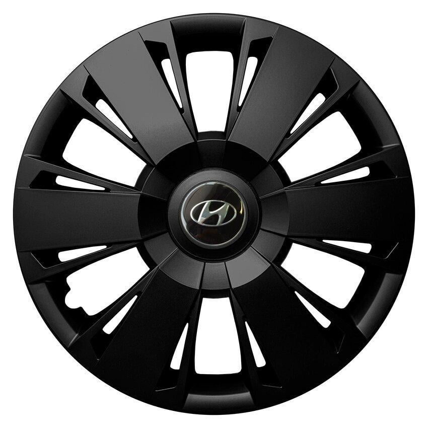 Комплект ковпаків JAWOPLAST Omega R15 для Hyundai 4 шт. Black (28435181)