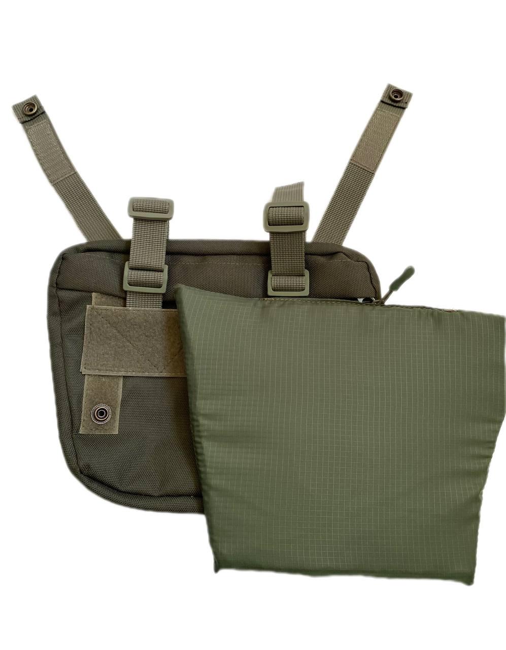 Подсумок-напашник средний с баллистическим пакетом Олива