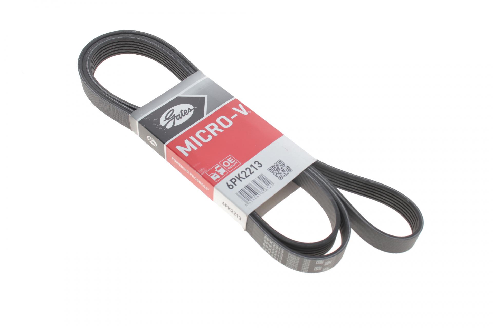 Ремень генератора GATES VOLKSWAGEN T4 2.5TDI ACV ALT,PS,AC (6PK2213)