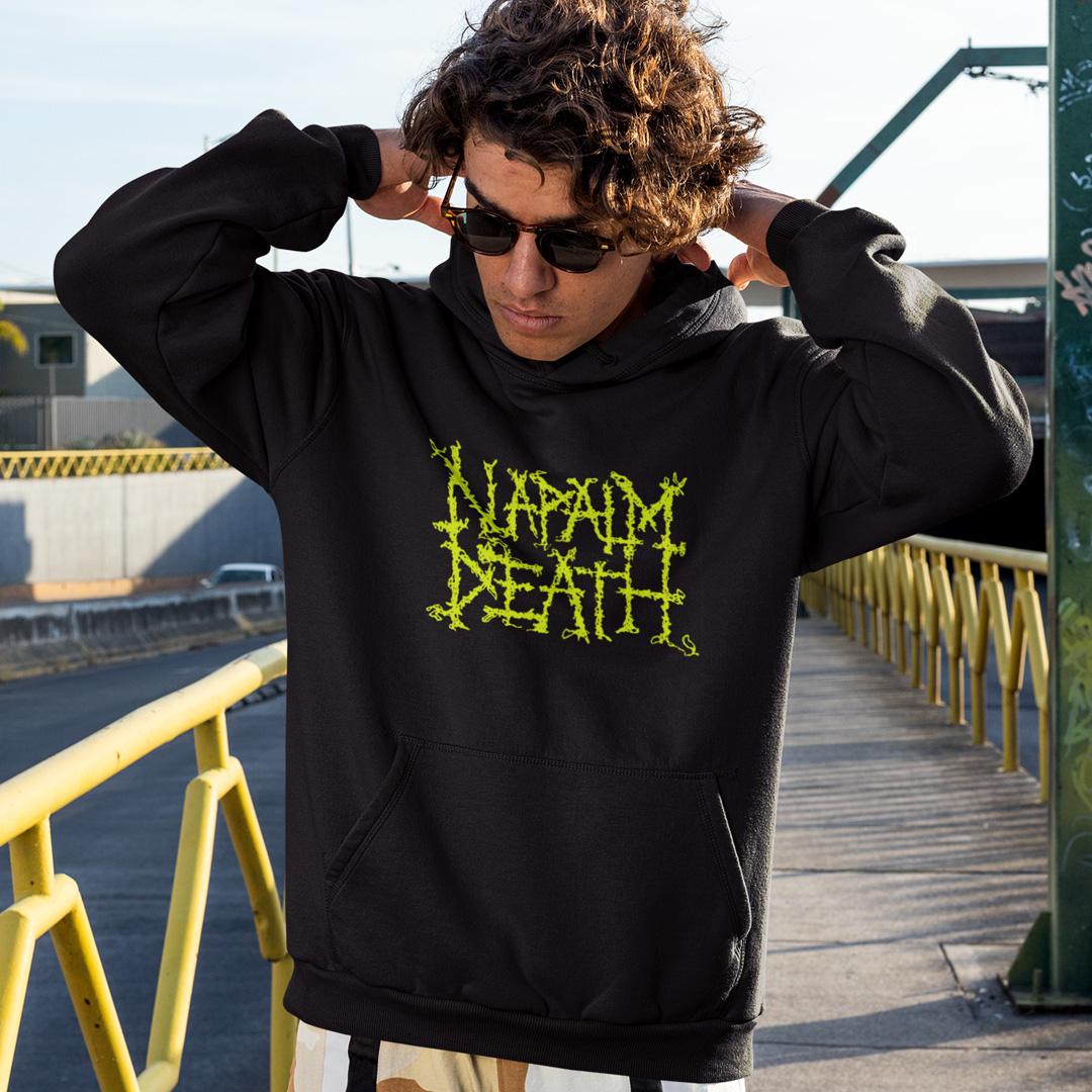 Худи мужской флисовый Napalm Death Scum 1987 XL Черный (32698799)