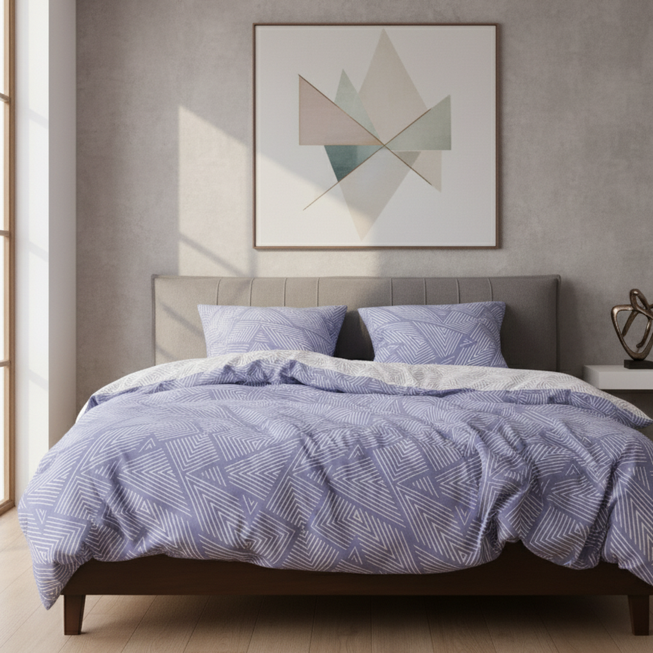 Постельное белье Isleep Viluta ранфорс 25413 двуспальное (30569)