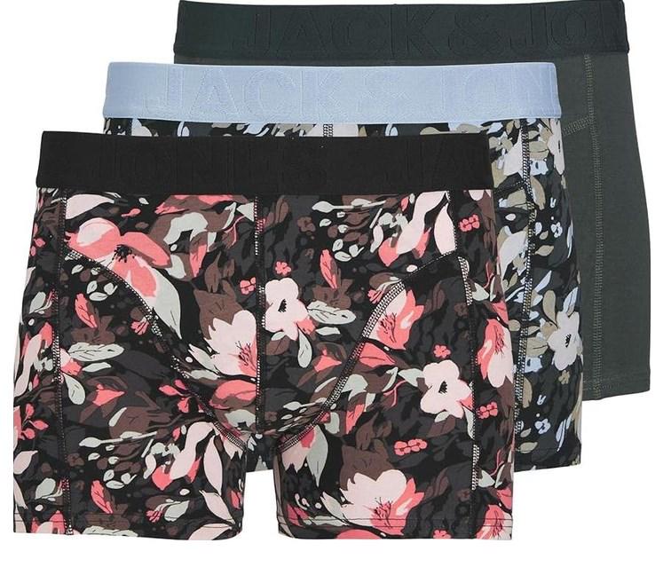 Набір трусів боксерів чоловічих Jack&Jones ADDITIONAL 3 шт. ХL Чорний (674275)