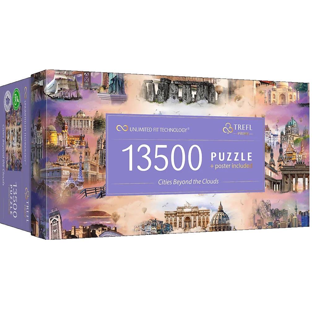 Пазлы Trefl Безграничная коллекция Заоблачные города 81030 13500 элементов в коробке (5900511810301)