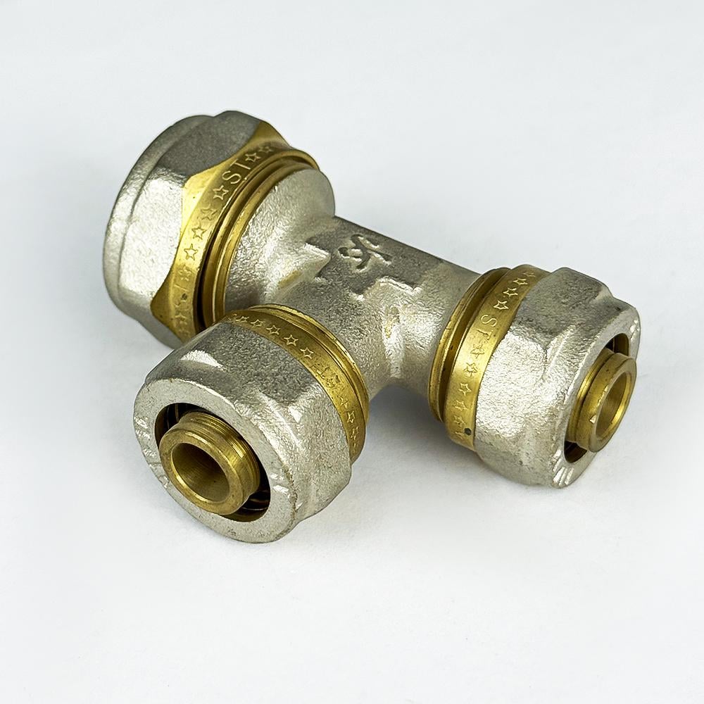 Трійник прохідний SANTAN з проточкою 20х16х16 (25617484) - фото 4 Трійник прохідний SANTAN з проточкою 20х16х16 (25617484) - фото 4