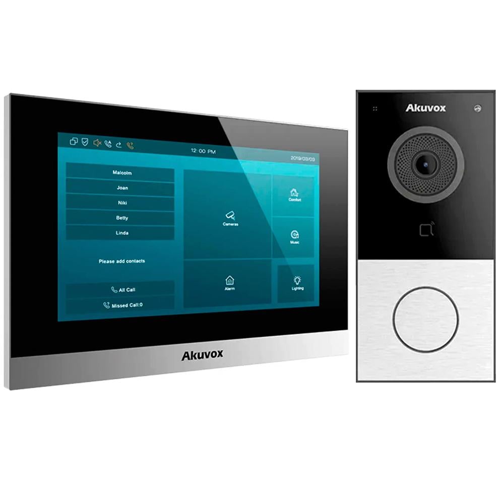 Відеодомофон Akuvox C313 та панель виклику E12W (C313E12W)