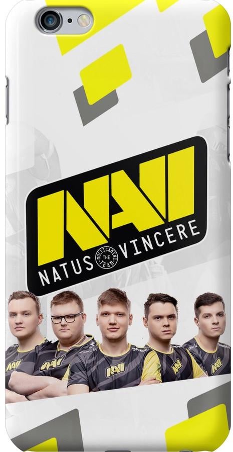 Чохол силіконовий FTS для Apple iPhone 6/6s Natus Vincere 2020 (600885233)