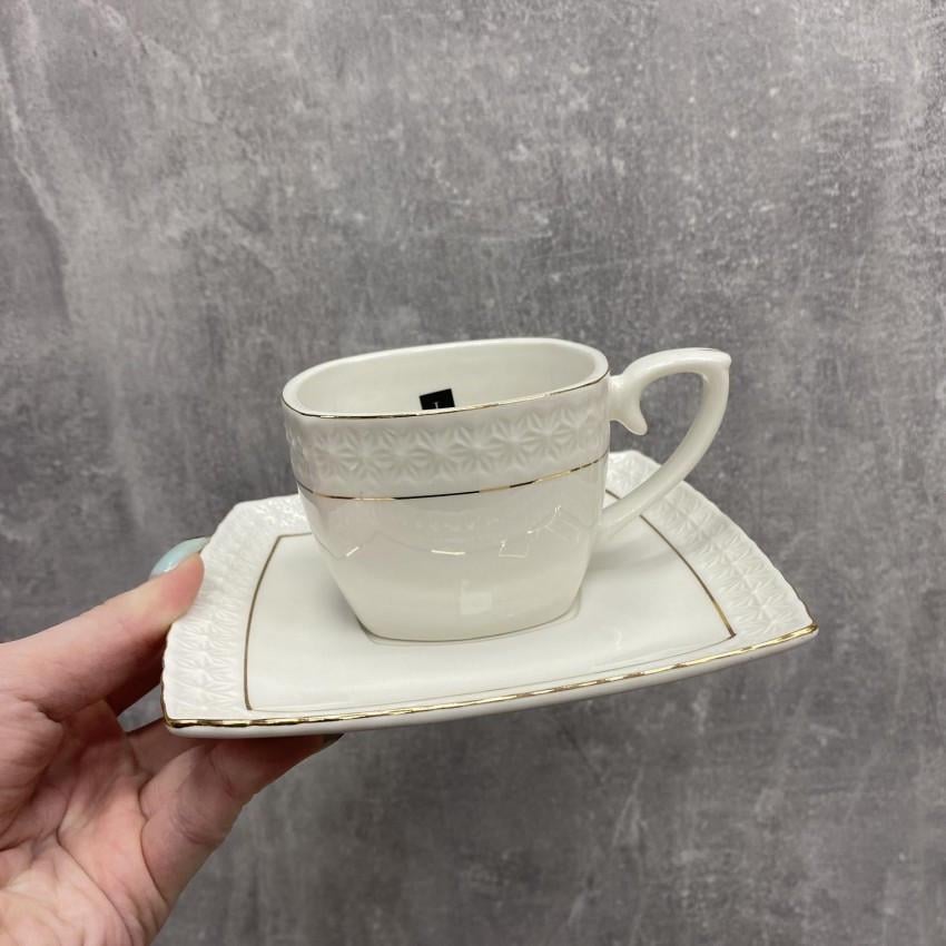 Чашка з блюдцем Interos 507009-А Снігова Королева 240 мл - фото 3 Чашка з блюдцем Interos 507009-А Снігова Королева 240 мл - фото 3