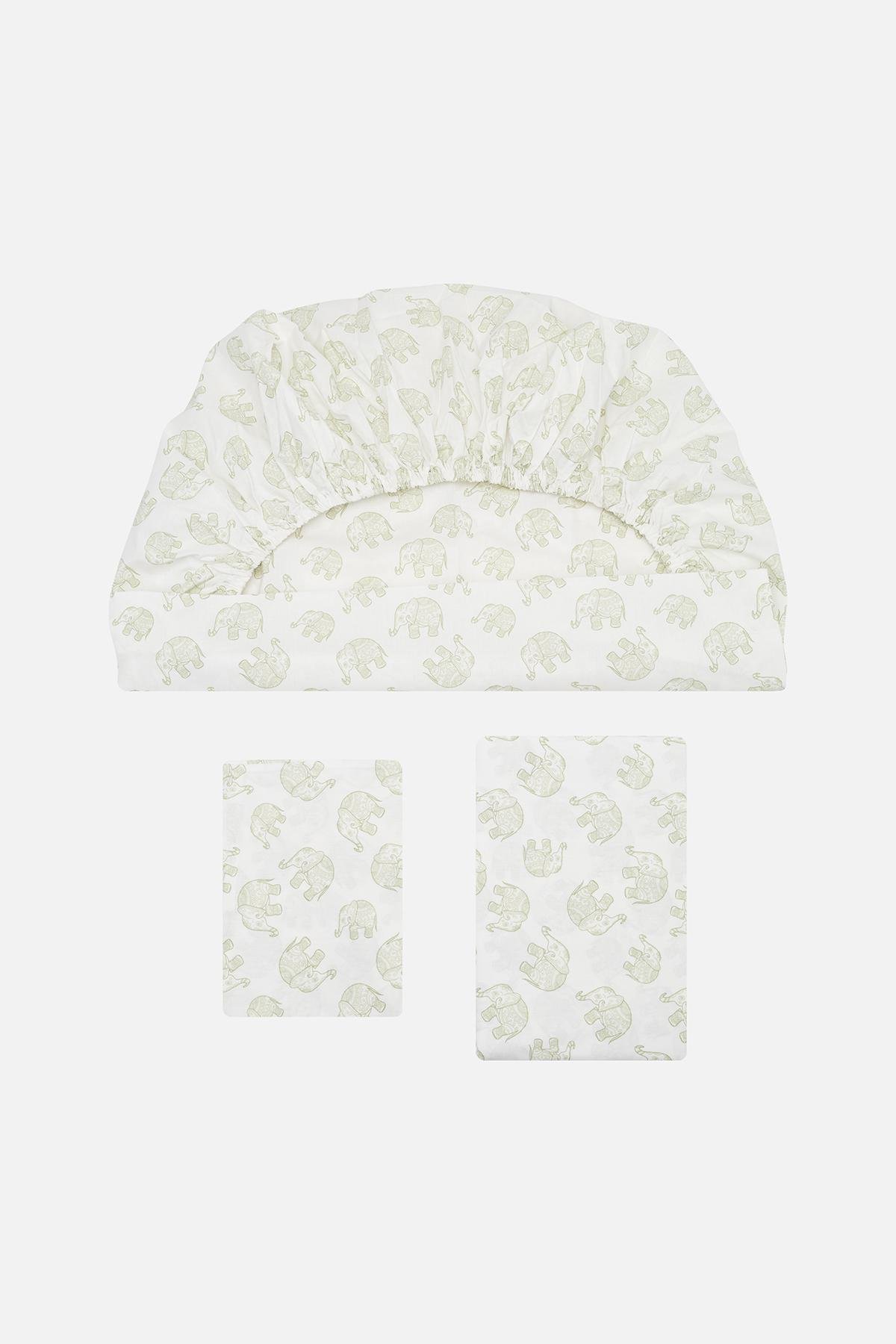 Комплект детского постельного белья Слоненок Betis 91447803 (SKT000919306) Комплект детского постельного белья Слоненок Betis 91447803 (SKT000919306)