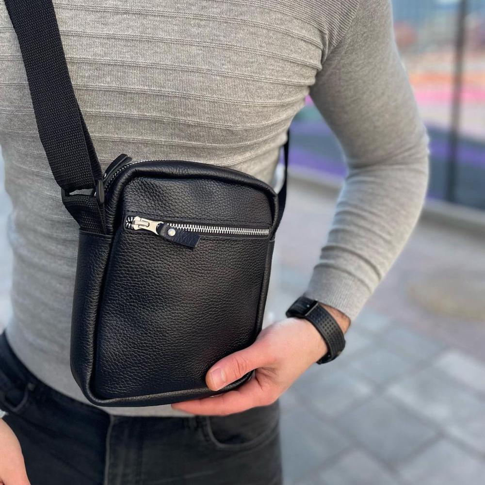 Сумка из натуральной кожи Черный (119530) - фото 33 Сумка из натуральной кожи Черный (119530) - фото 33