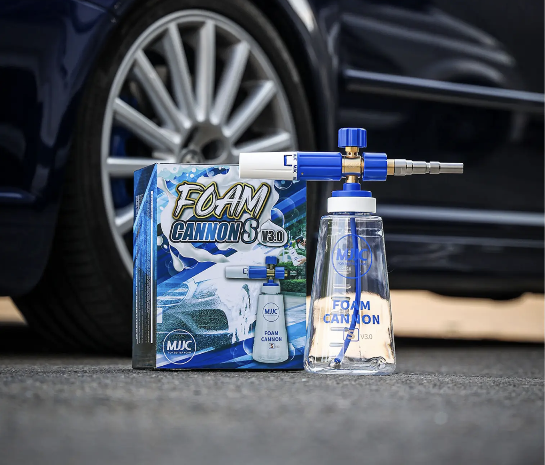 Пенная насадка пенокомплект MJJC Foam Cannon S V3.0 Kw - фото 3 Пенная насадка пенокомплект MJJC Foam Cannon S V3.0 Kw - фото 3