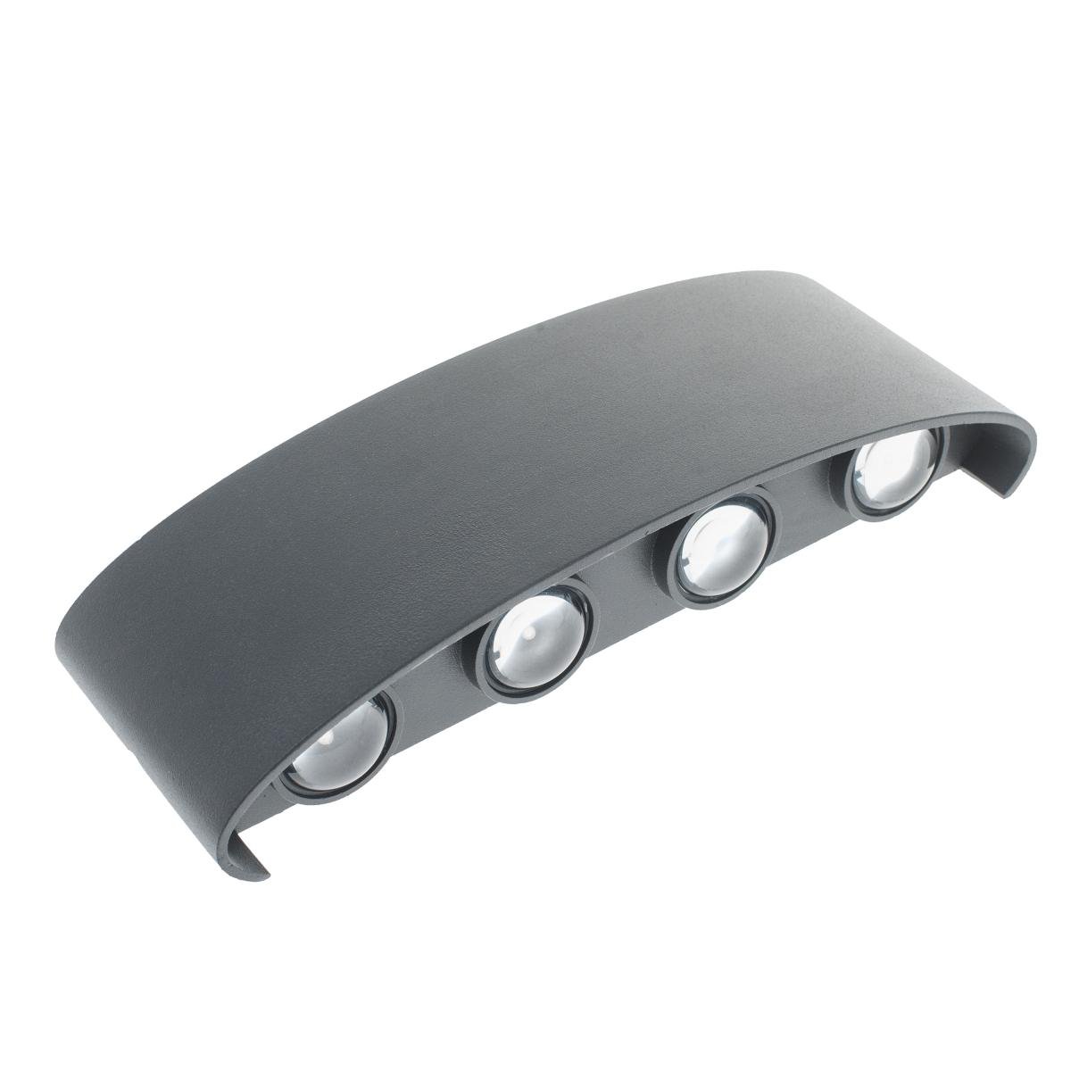 Подсветка LED фасадная Brille IP54 AL-264/8х1W (34-257)