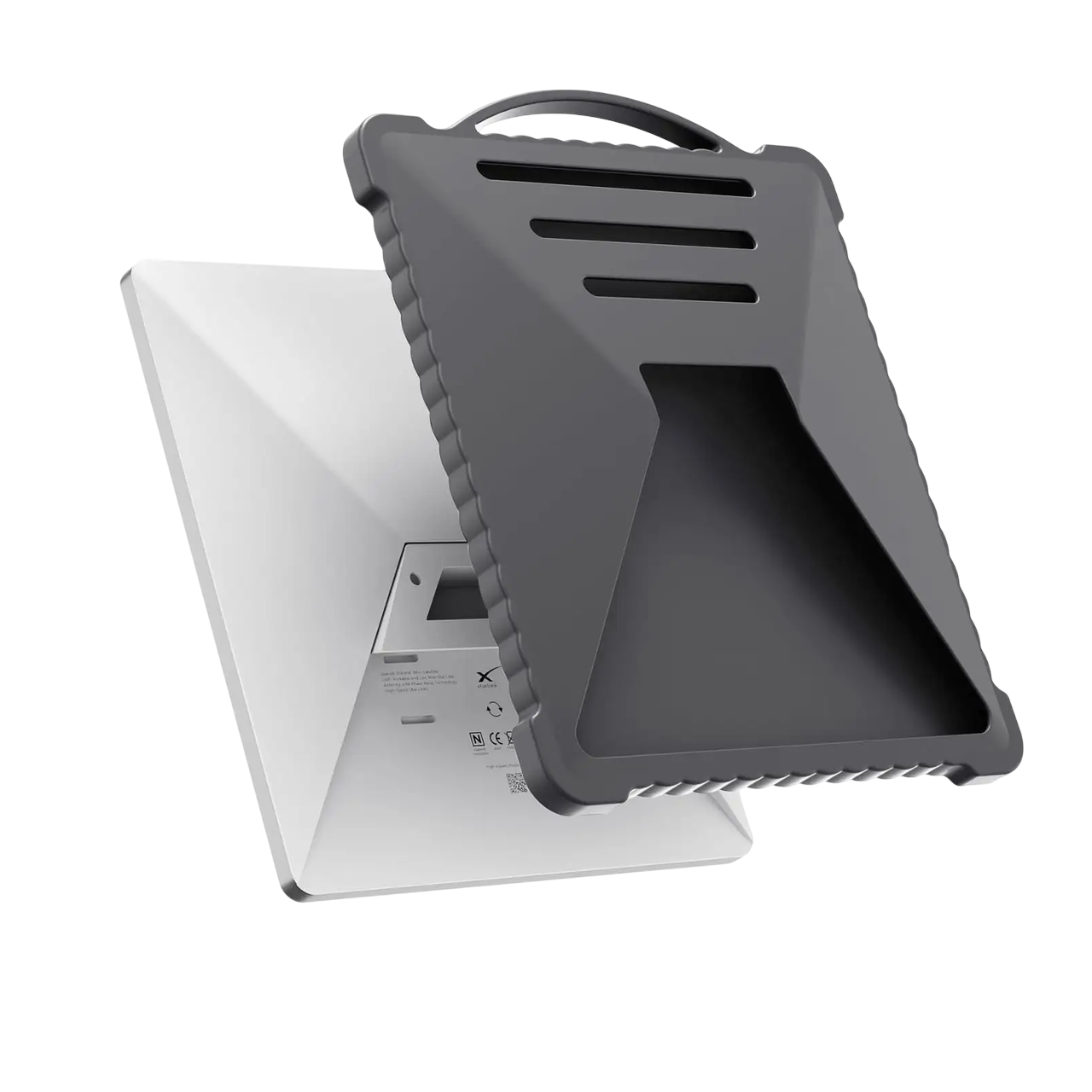 Чехол-кейс защитный с ручкой для Starlink Mini Серый (2590138933)