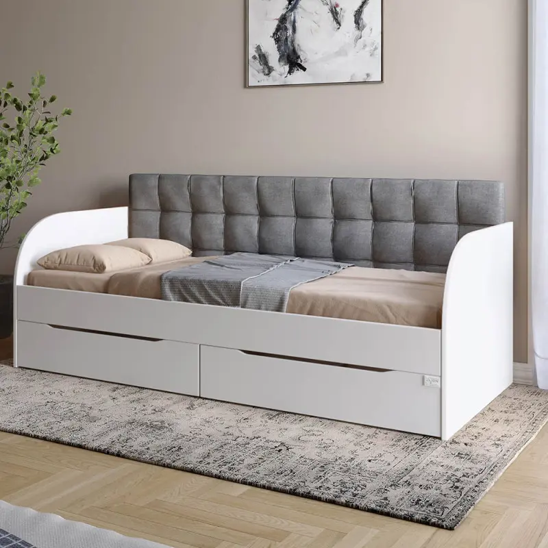 Ліжко дитяче односпальне Lion 90x200 см Німфея Альба (26644593)