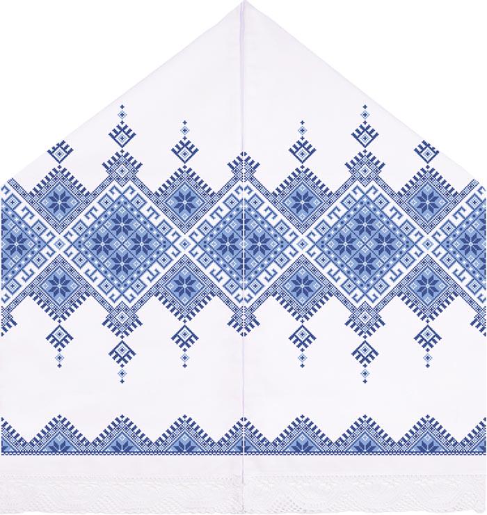 Схема полотенце под каравай для вышивки бисером и нитками на атласной ткани (ТР444ан4599)