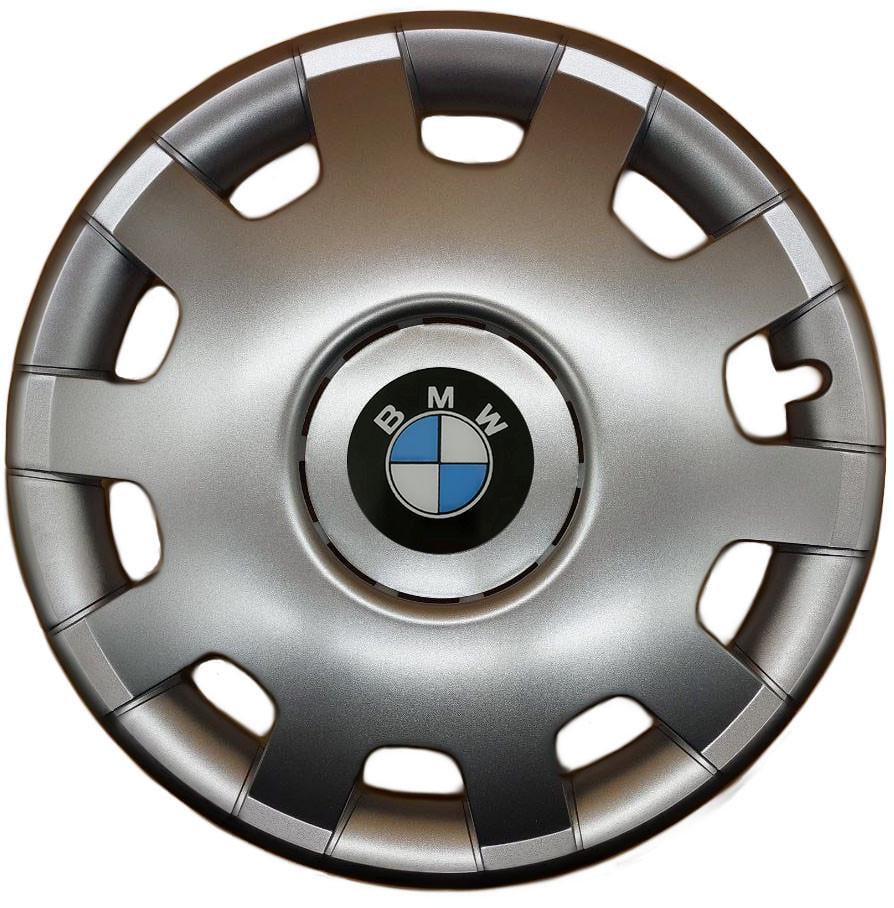 Колпаки SJS 212 с логотипом BMW 4 шт. R14 Серебряный (2654556713)