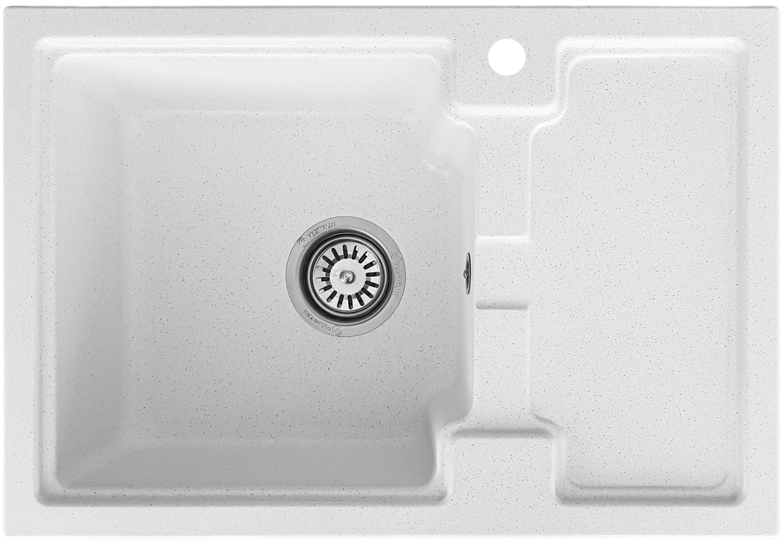 Мойка кухонная Valetti 78R 625х425 мм Белый Мойка кухонная Valetti 78R 625х425 мм Белый
