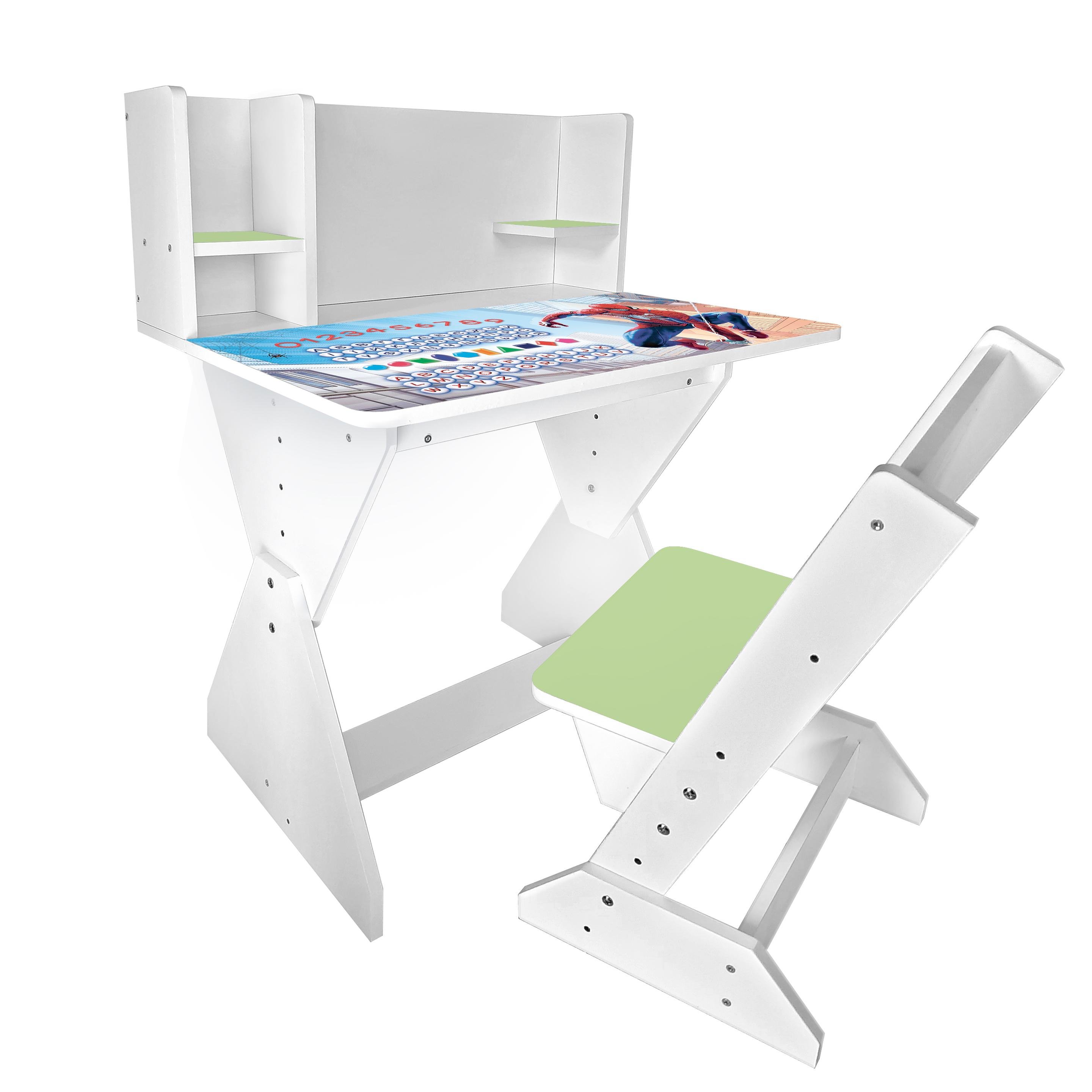 Парта со стульчиком Spiderman П03 с увеличенной столешницей (251109) Парта со стульчиком Spiderman П03 с увеличенной столешницей (251109)