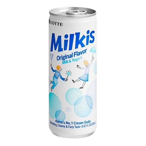 Напиток молочный газированный Lotte Milkis Milk&Jogurt 250 мл