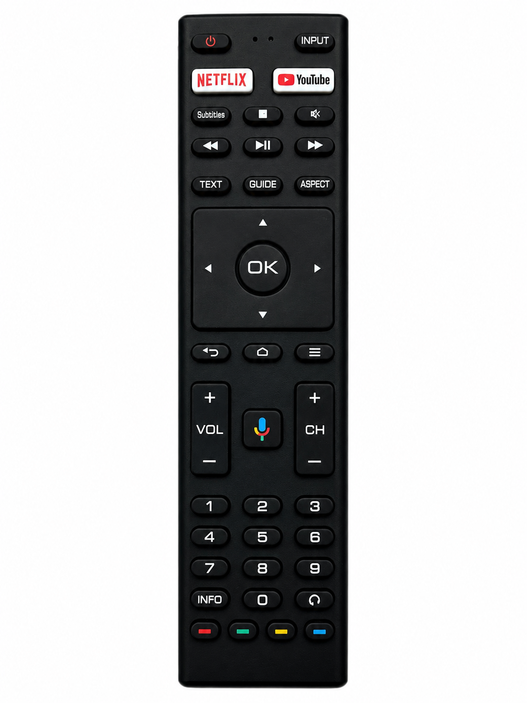 Пульт для телевизора JVC LT-55MU508 с голосовым поиском
