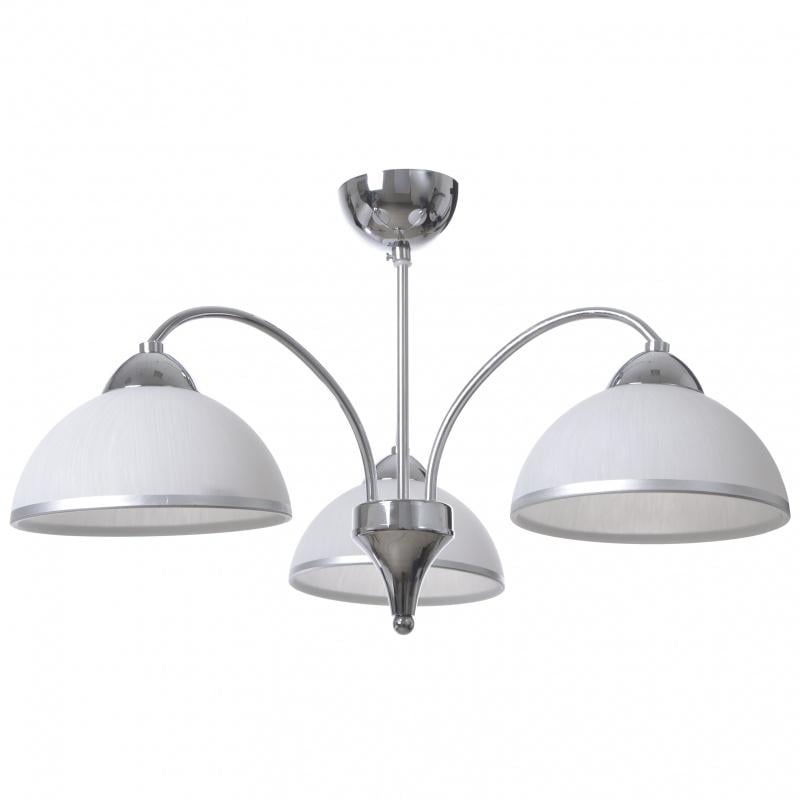 Люстра потолочная Brille BKL-481S/3 E27 на 3 плафона