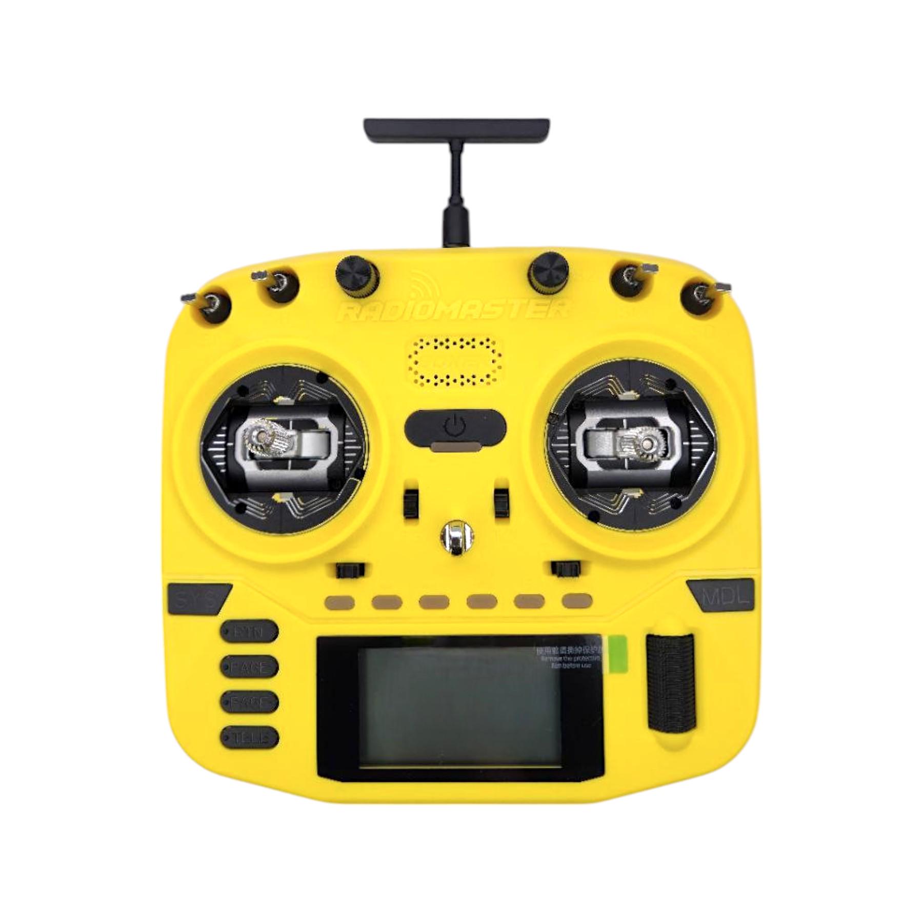 Пульт дистанционного управления RadioMaster Boxer Crush M2 ELRS Lemon Twist Yellow (81801)