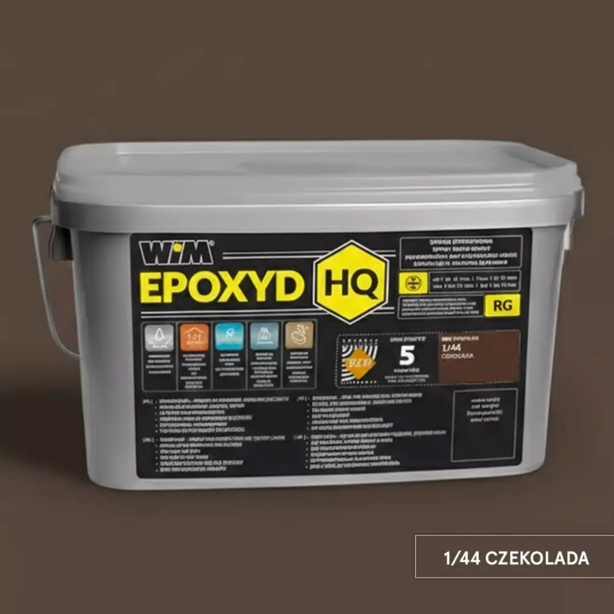 Эпоксидная затирка WIM Epoxyd HQ 1/44 2 кг Шоколад (1/44-2 HQ)