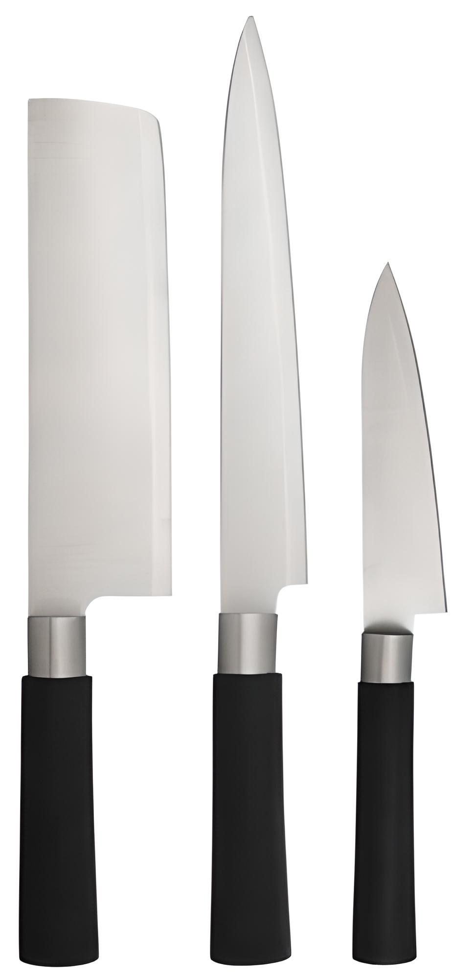 Набор кухонных ножей S&TJapanese из нержавеющей стали 3 шт. (ST-911-3)