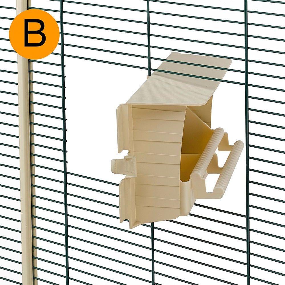 Вольер деревянный для канареек и маленьких птиц имеющий сертификат FSC HEMMY 84,5x65,5xh 165 см (A-036609) - фото 5 Вольер деревянный для канареек и маленьких птиц имеющий сертификат FSC HEMMY 84,5x65,5xh 165 см (A-036609) - фото 5
