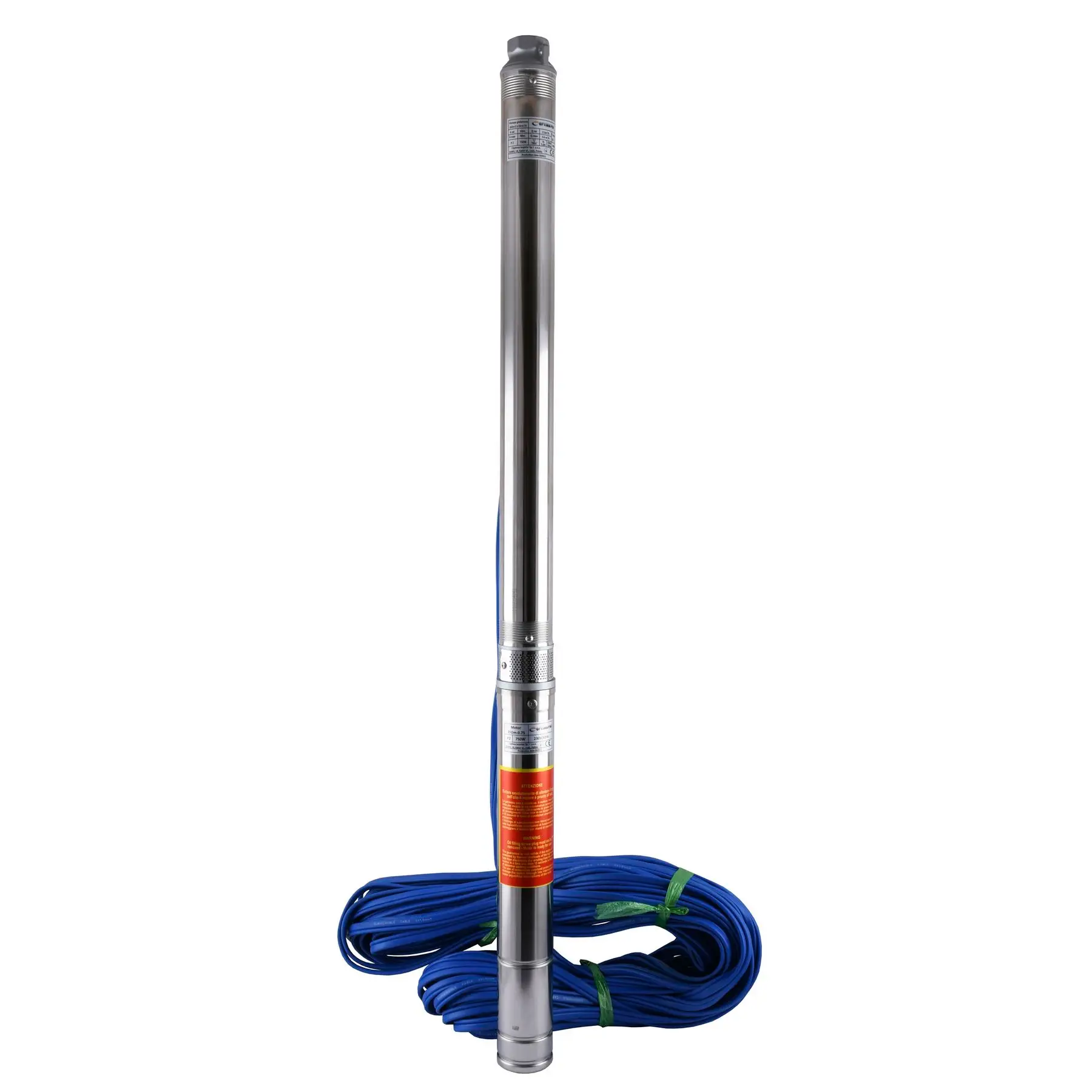 Скважинный насос Optima PM 3SDm2,5/20 0,75 кВт 90 м с повышенной стойкостью к песку с кабелем 55 м (GSR-000021405)