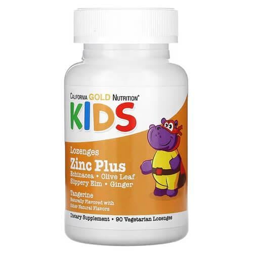 Цинк для детей CGN Zinc Plus Lozenge For Children 90 Lozenges (CGN-02278)
