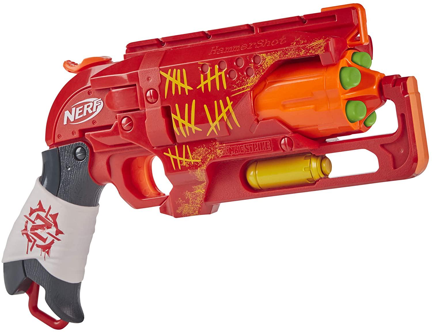 Бластер Nerf Zombie Strike Hammershot Червоний (E6338)