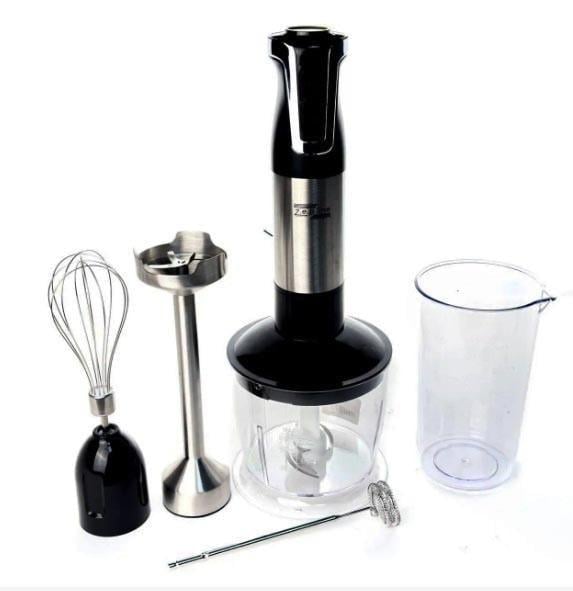 Блендер 5в1 Zepline ZP-073 погружной с насадками Черный - фото 4 Блендер 5в1 Zepline ZP-073 погружной с насадками Черный - фото 4